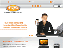 Tablet Screenshot of myefitness.com